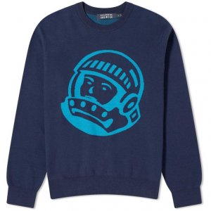 Свитшот Astro Crew Knit, синий/темно-синий Billionaire Boys Club. Цвет: синий
