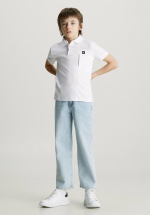 Рубашка-поло CHEST POCKET , цвет bright white Calvin Klein Jeans