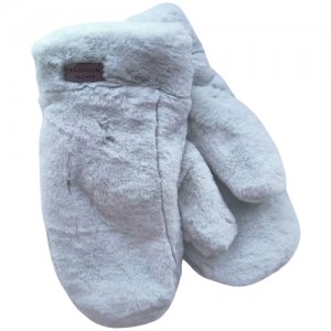 Женские милые плюшевые зимние варежки / для девушек подарок теплые fashion перчатки