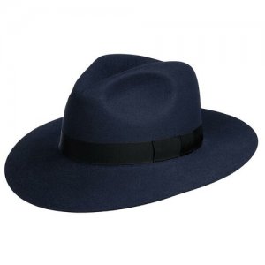 Шляпа, размер 57, синий Laird. Цвет: синий