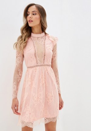 Платье Danity. Цвет: розовый