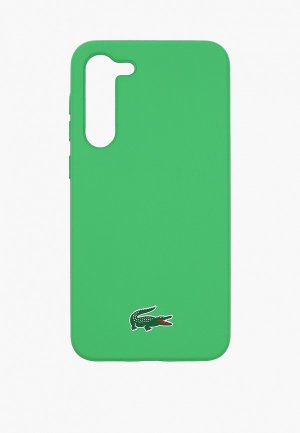 Чехол для телефона Lacoste Galaxy S23+. Цвет: зеленый