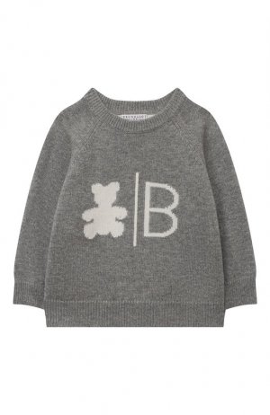 Кашемировый пуловер Brunello Cucinelli. Цвет: серый