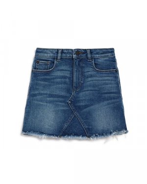 Джинсовая юбка с потертостями для девочек – Big Kid , цвет Blue DL1961