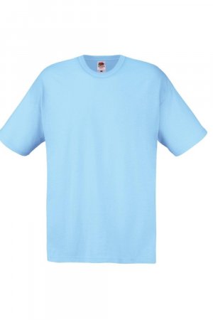 Оригинальная полноразмерная футболка Screen Stars с короткими рукавами , синий Fruit of the Loom
