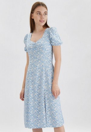 Платье Rodionov. Цвет: голубой