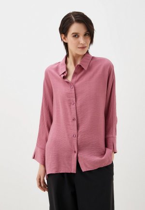 Блуза Vivostyle. Цвет: розовый