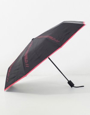 Розовый зонт с логотипом -Розовый цвет Karl Lagerfeld