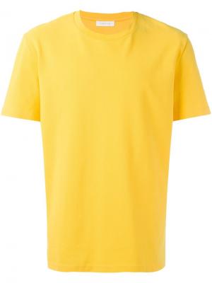 Классическая футболка Futur. Цвет: жёлтый и оранжевый