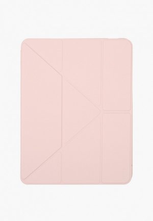 Чехол для планшета Uniq iPad Air 10.9 (Gen 4-5), Moven 3-х позиционный, с усиленным бампером и отсеком стилуса. Цвет: розовый