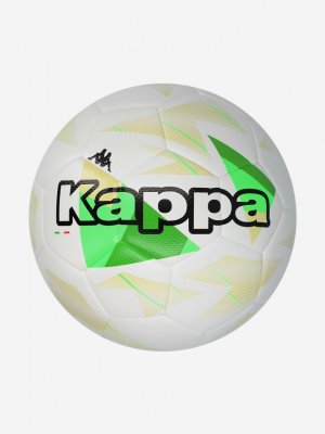 Мяч футбольный, Белый Kappa. Цвет: белый