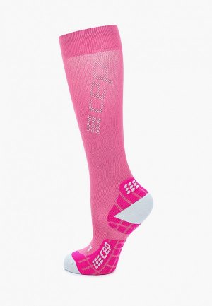 Компрессионные гольфы Cep Knee Socks. Цвет: розовый