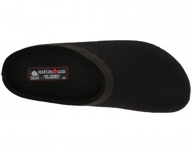 Сабо GZL Leather Trim Grizzly , черный Haflinger