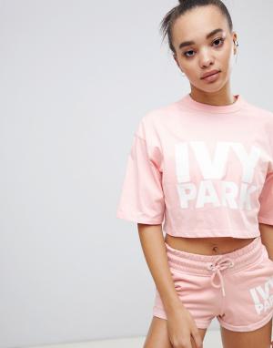 Короткая футболка с логотипом -Розовый Ivy Park