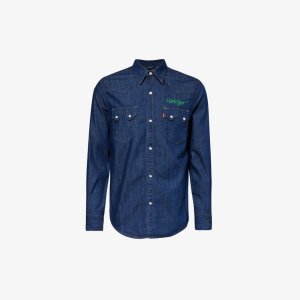 Джинсовая рубашка стандартного кроя x Levi's Western, синий Kenzo