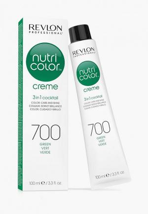 Маска для волос Revlon Professional NUTRI COLOR CREME тонирования 700 зеленый 100 мл. Цвет: зеленый