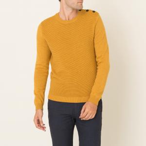 Пуловер SALLY HARRIS WILSON. Цвет: горчичный