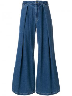 Мешковатые джинсы A.F.Vandevorst. Цвет: синий
