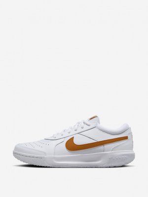 Кроссовки мужские Court Air Zoom Lite 3, Белый Nike. Цвет: белый