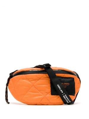 Стеганая поясная сумка Max Osklen. Цвет: оранжевый