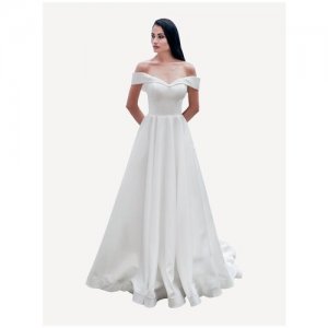 Платье свадебное IVE. Цвет: белый