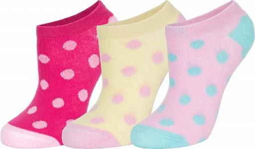 Носки для девочек , 3 пары, размер 31-34 Demix. Цвет: разноцветный
