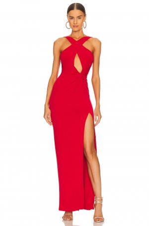 Платье Belisse Gown, красный Nookie