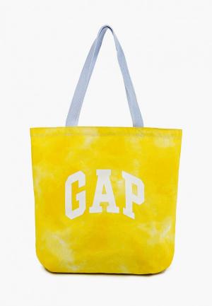 Сумка Gap. Цвет: желтый