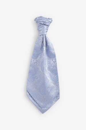 Комплект из галстука-бабочки и нагрудного платка , синий Next