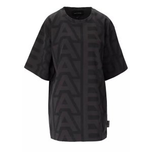Футболка the monogram big charcoal t-shirt , черный Marc Jacobs
