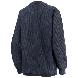 Женский свитер Pressbox темно-синего цвета Villanova Wildcats с удобным шнурком в винтажном стиле и базовым пуловером аркой Unbranded