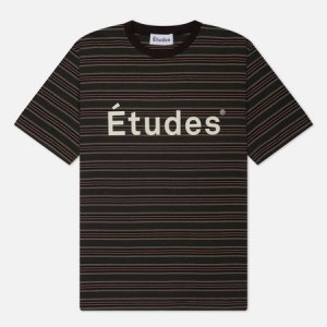 Мужская футболка Wonder Etudes. Цвет: коричневый