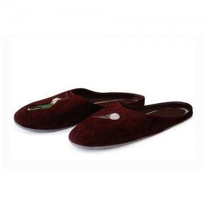 Женские кожаные тапочки Гольф 91415-41 Razgulyaev & Blagonravova. Цвет: красный