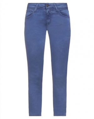 Укороченные брюки CYCLE. Цвет: синий