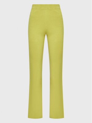 Трикотажные брюки стандартного кроя Kontatto, зеленый KONTATTO
