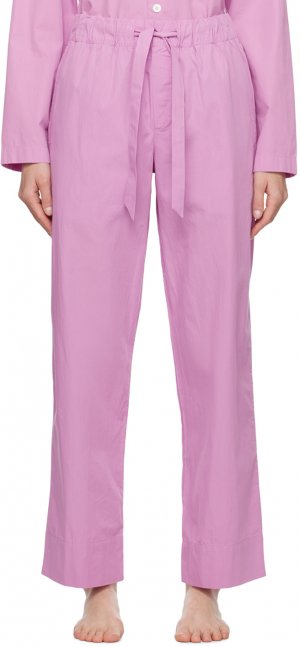 Розовые пижамные брюки на кулиске , цвет Purple pink Tekla