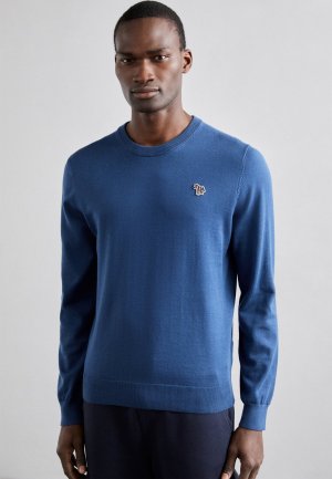 Вязаный свитер MENS CREW NECK , цвет blue PS Paul Smith