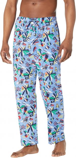 Тканые пижамные брюки , цвет Nautical Deco Bearwaiian Print Polo Ralph Lauren