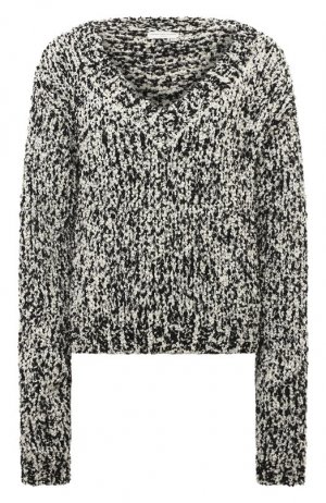 Шерстяной свитер Dries Van Noten. Цвет: чёрно-белый