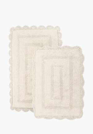 Комплект ковриков Modalin 50x70; 60x100. Цвет: бежевый