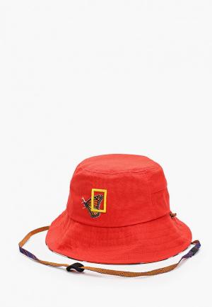 Панама Buff Play Booney Hat. Цвет: красный