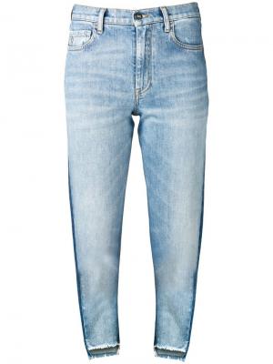 Двухцветные джинсы Marcelo Burlon County Of Milan