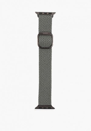 Ремешок для часов Uniq Apple Watch 41/40/38 мм Aspen плетеный из волокна Weavex. Цвет: хаки