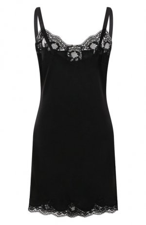 Шелковая сорочки Dolce & Gabbana. Цвет: чёрный