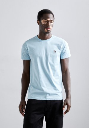 Базовая футболка MENS SLIM FIT ZEBRA BADGE , цвет turquoise PS Paul Smith