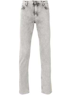 Облегающие джинсы Blk Dnm. Цвет: серый