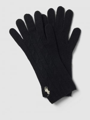 Перчатки с этикеткой , черный Polo Ralph Lauren