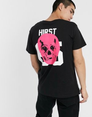 Черная футболка с принтом x Damien Hirst-Черный Les (Art)ists