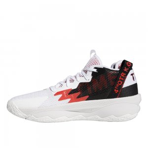 Мужские кроссовки Dame 8 adidas Performance. Цвет: белый
