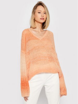 Пуловер свободного кроя , оранжевый Guess